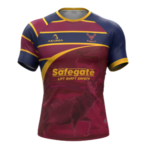 Junior Semi-Fit Rugby Shirt – U8s – U12s
