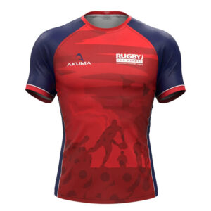 Junior Semi-Fit Rugby Shirt – Round